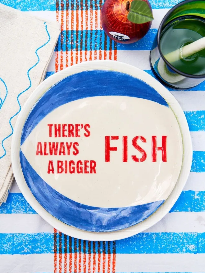 Star Wars – 'There's Always A Bigger Fish' Stoneware Plate