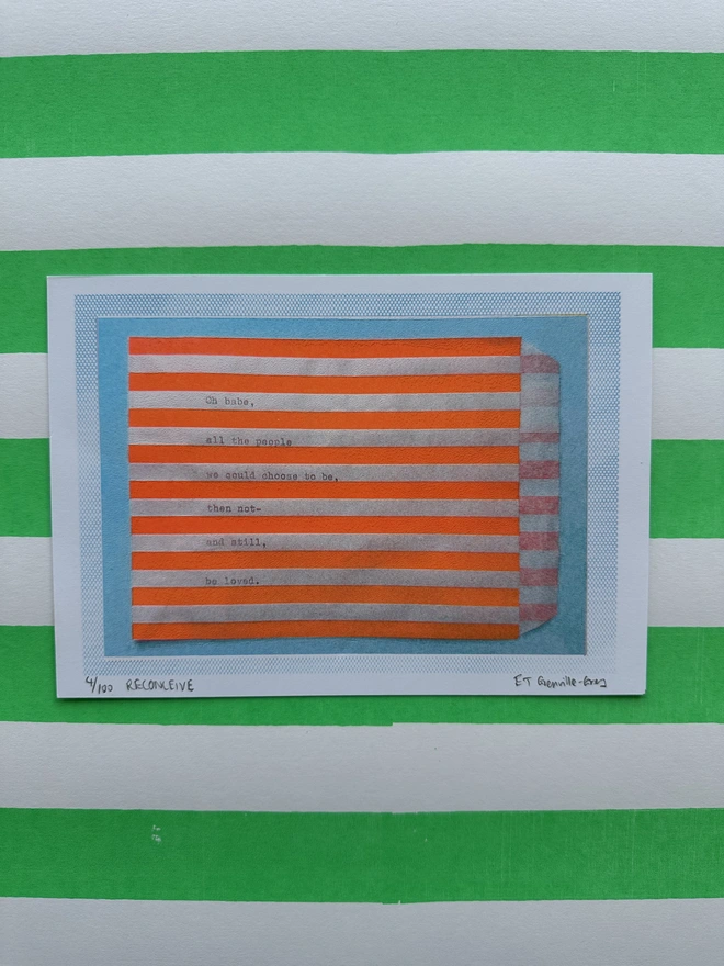 Reconceive reinvention wall art