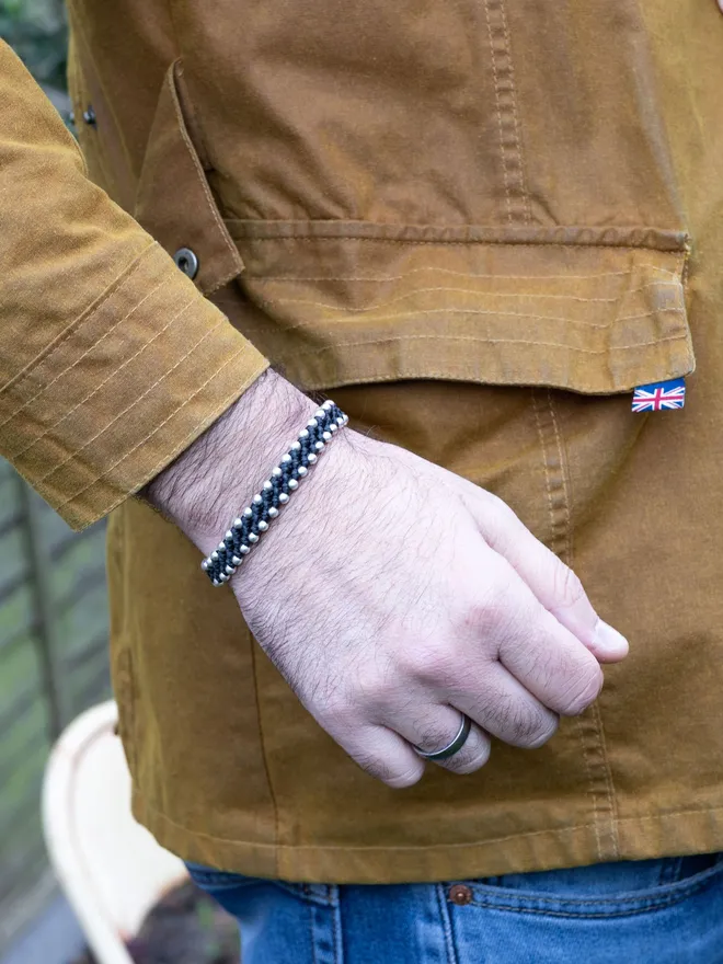 mens silver bracelet