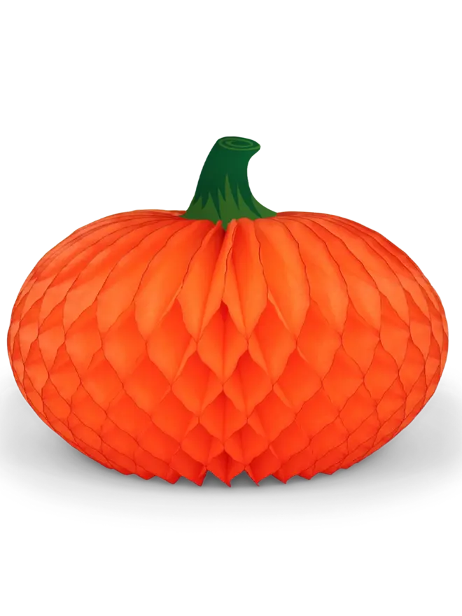 Honeycomb Pumpkin Orange