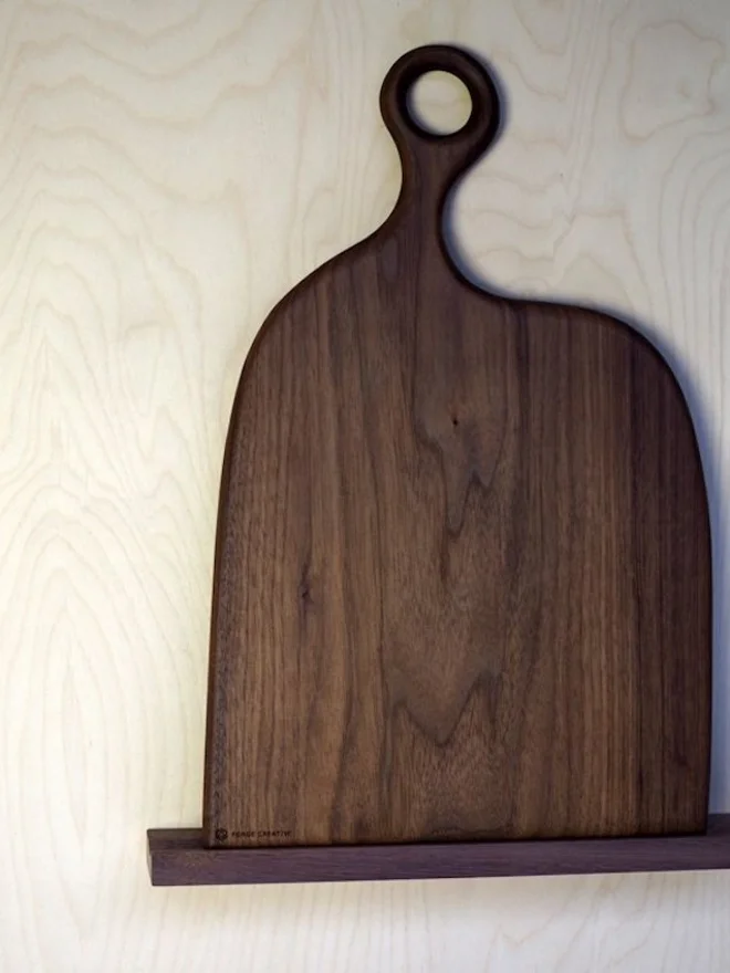 Floating Wooden Display Shelf