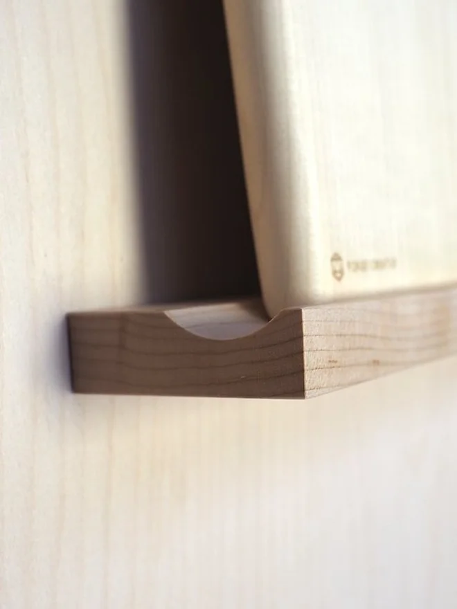 Floating Wooden Display Shelf