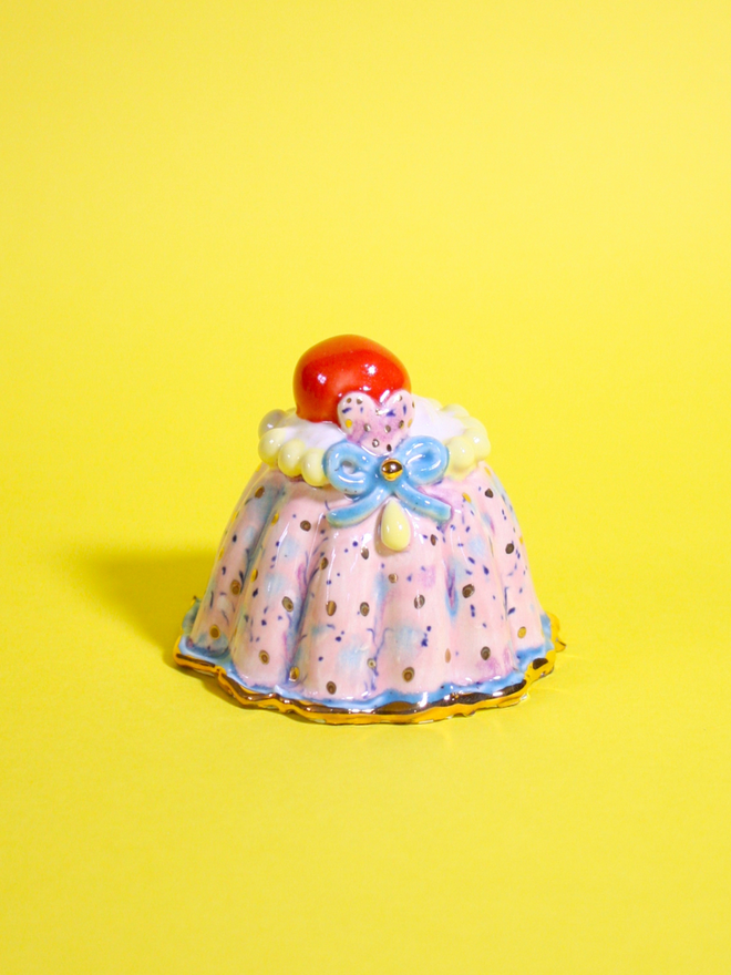 Pixie Dust Ceramic Cake Sculpture