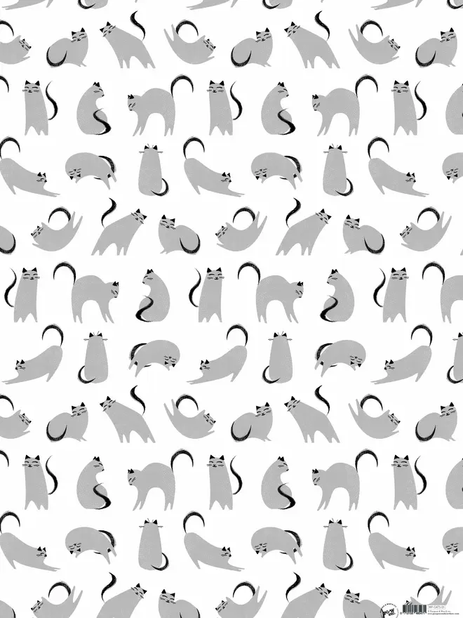 Cute Cat Gift Wrap