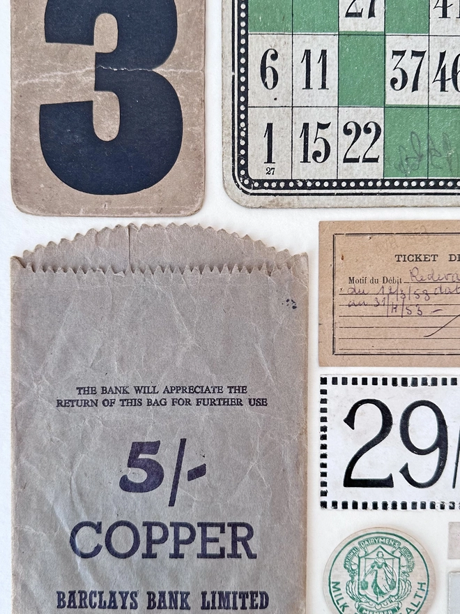 assorted ephemera