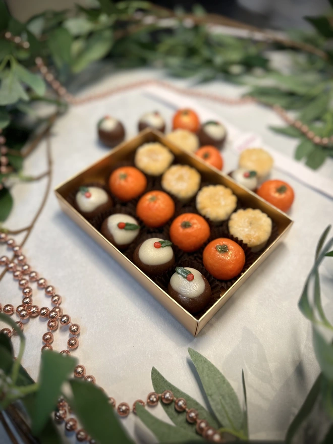 Marzipan Christmas Assortment Box