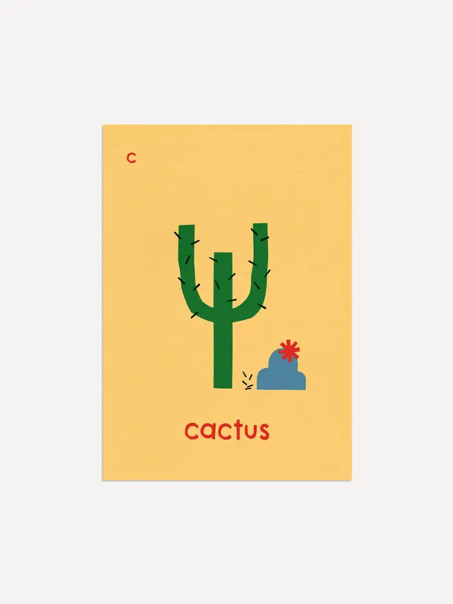 'Cactus' Print