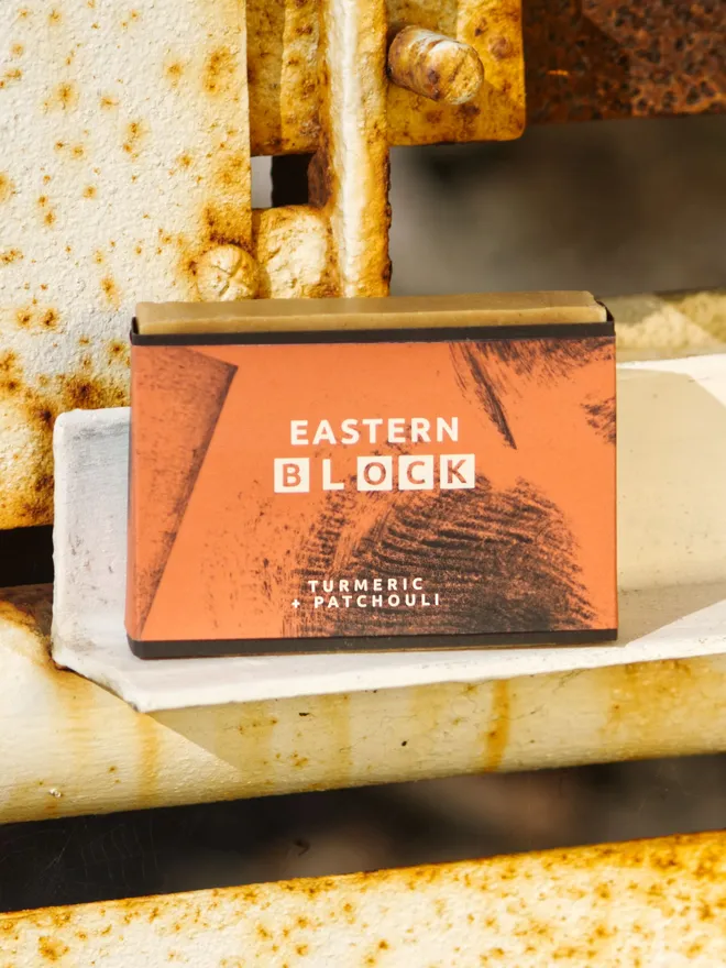 Turmeric & Patchouli Eastern Block Soap Bar