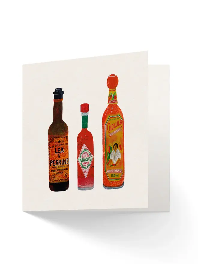 Food Greetings Cards (Pack Of 4), Queens of the Cupboard
