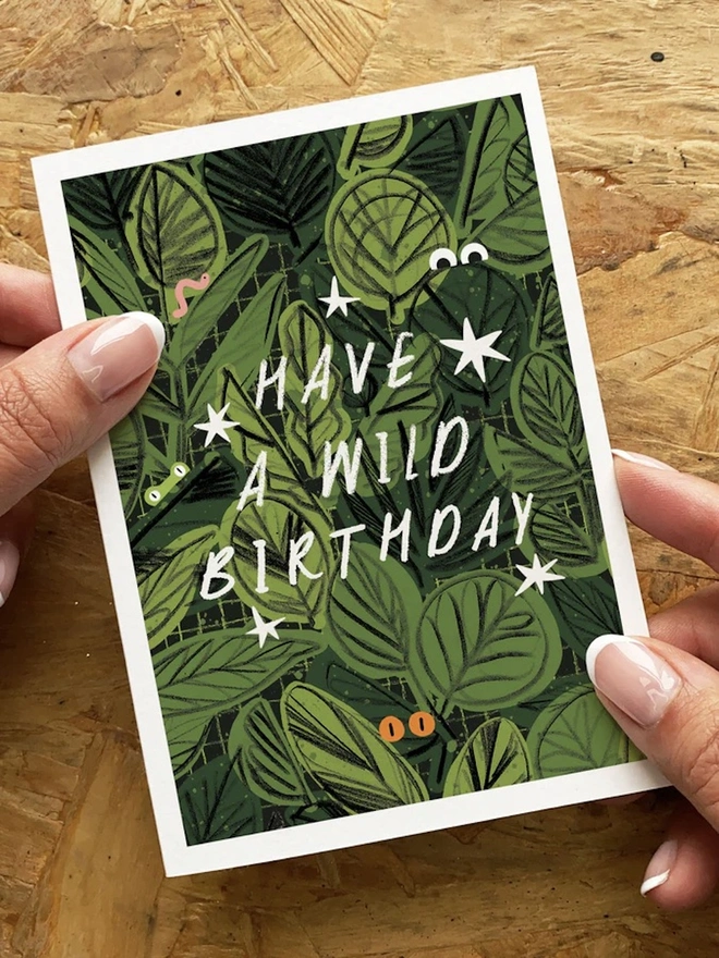 'Have A Wild Birthday' Card