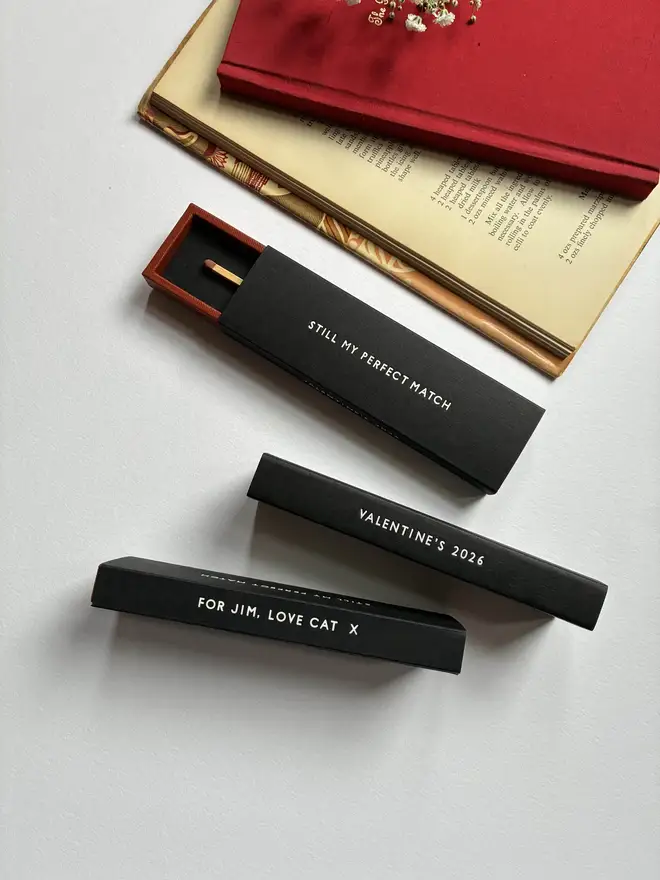 Personalised Handmade Perfect Match Valentine's Love Token Gift