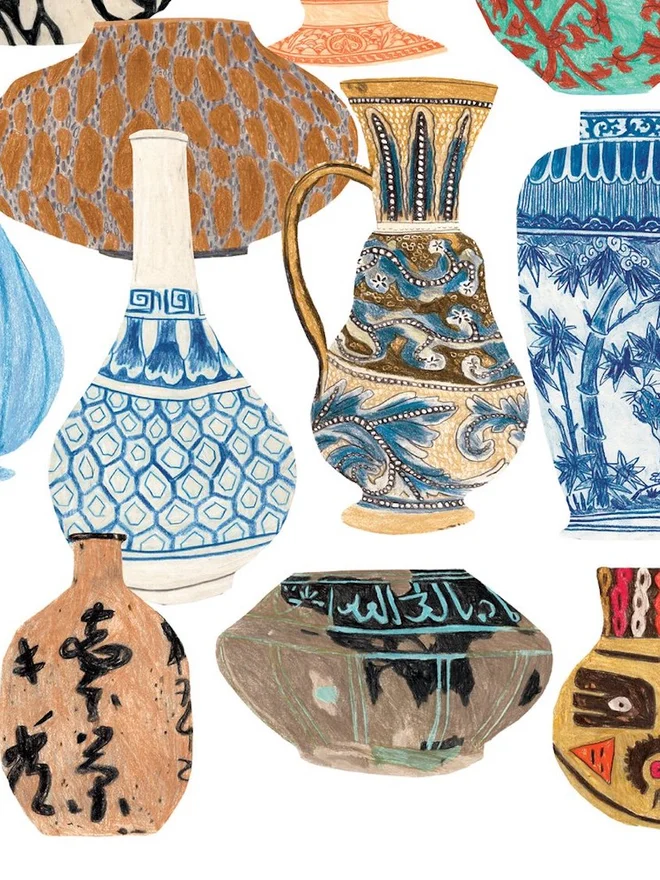 Ceramics and Vases Print