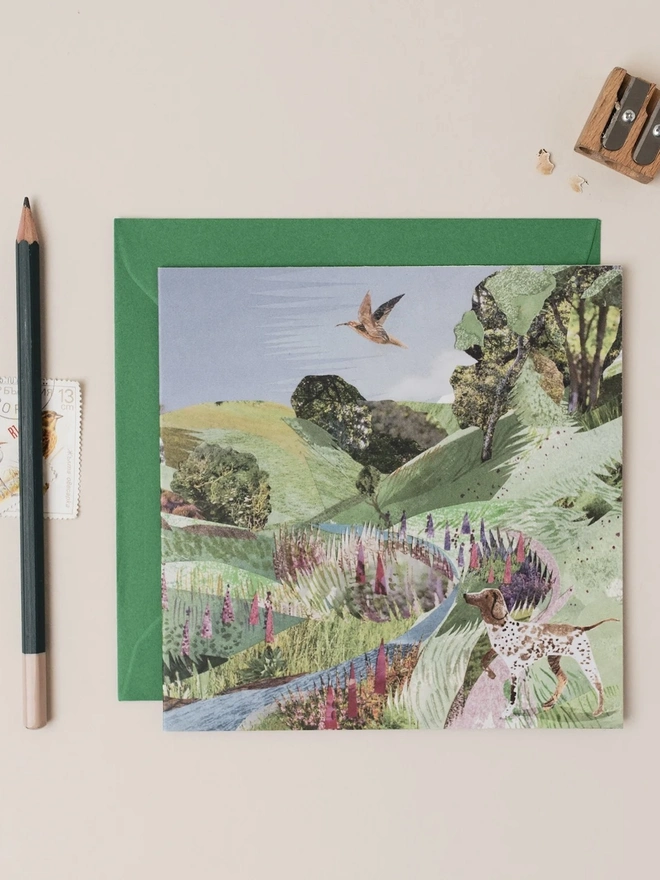 Personalised Wild Valley Greetings Card