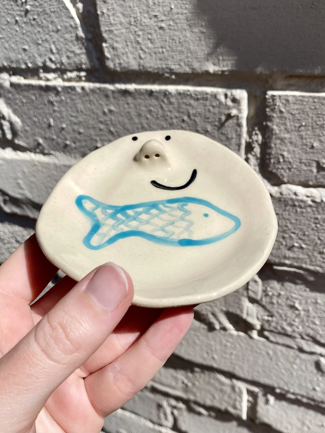 fish trinket tray