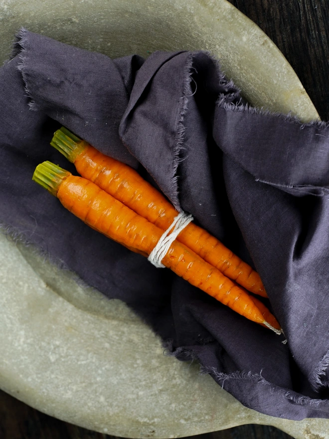 CARROT DINNER CANDLE