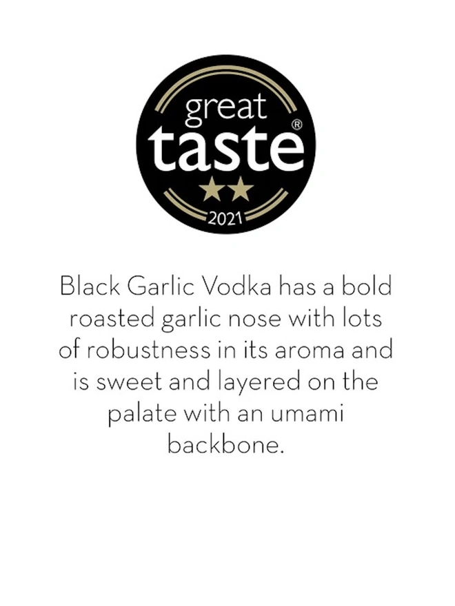 Black Garlic Vodka