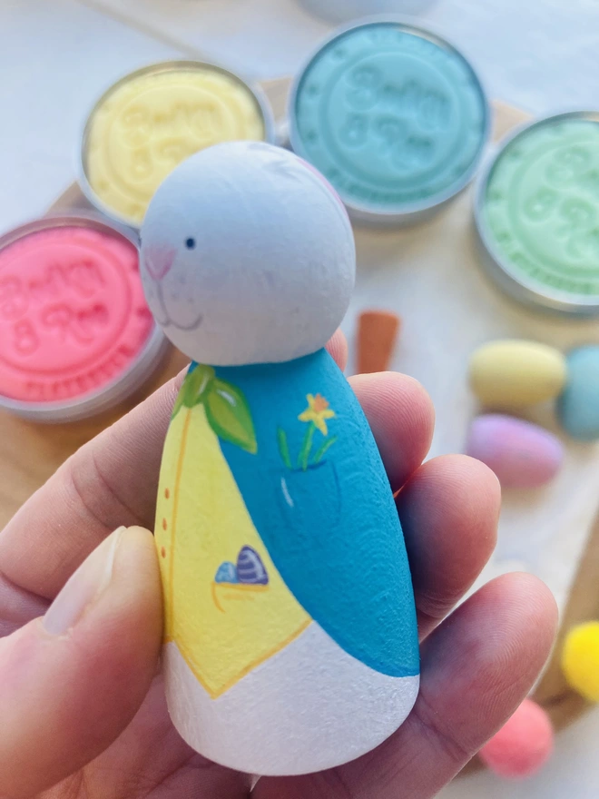 Easter Bunny Play Dough Kit