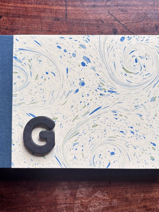 A5 landscape sketchbook pattern G