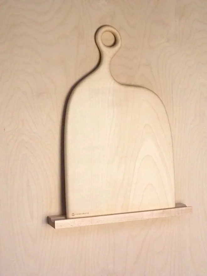 Floating Wooden Display Shelf