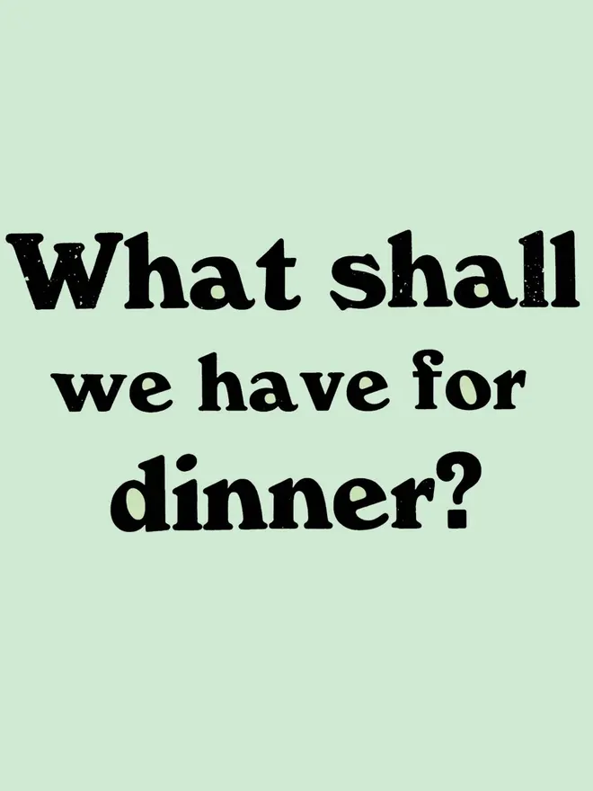 Pistachio dinner poster