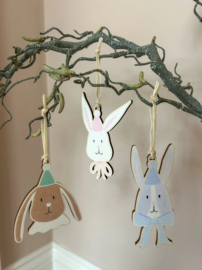 Easter Bunny Hanging Decorations