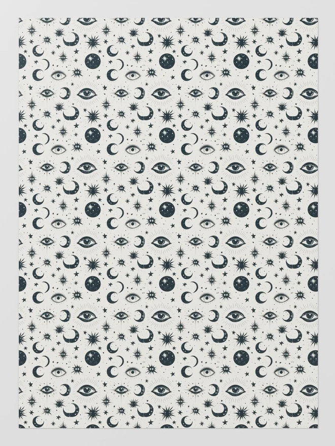 Mystical Moon Wrapping Paper 