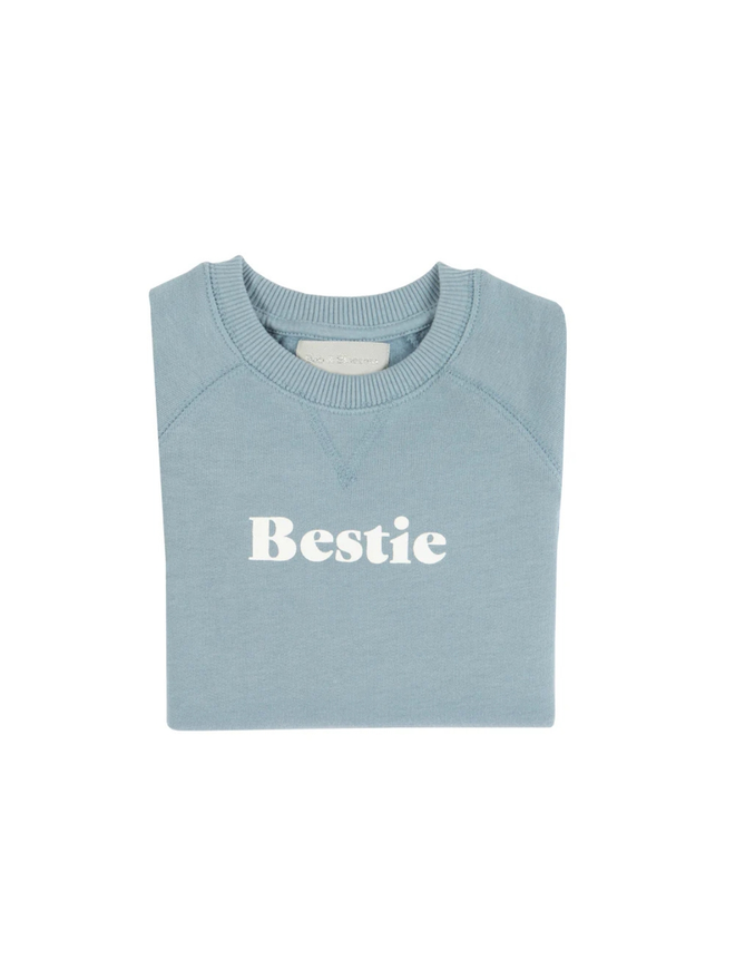 blue bestie sweatshirt