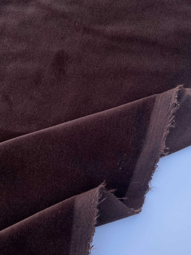 Chocolate sack fabric
