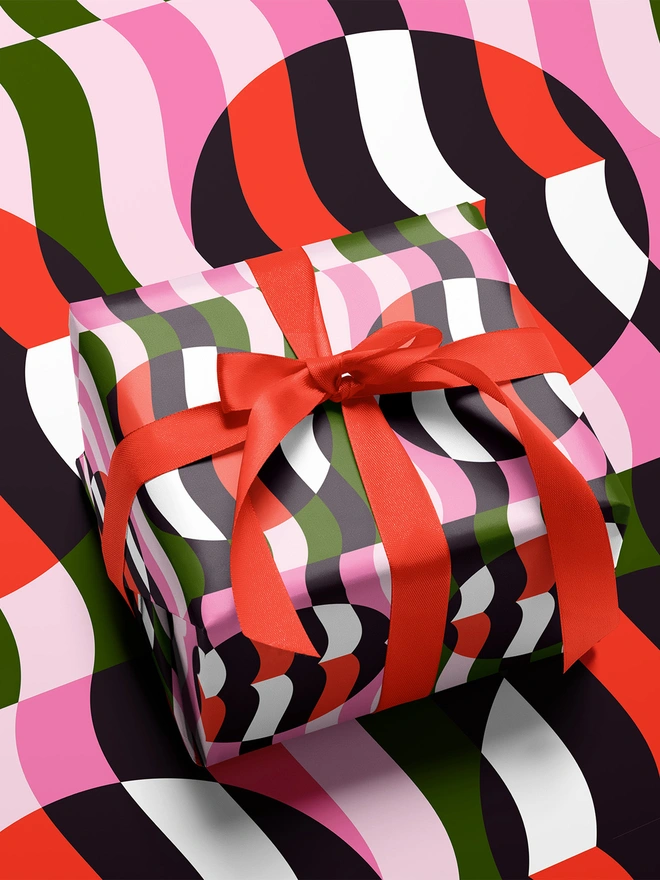 Storigraphic Graphical Print Wrapping Paper