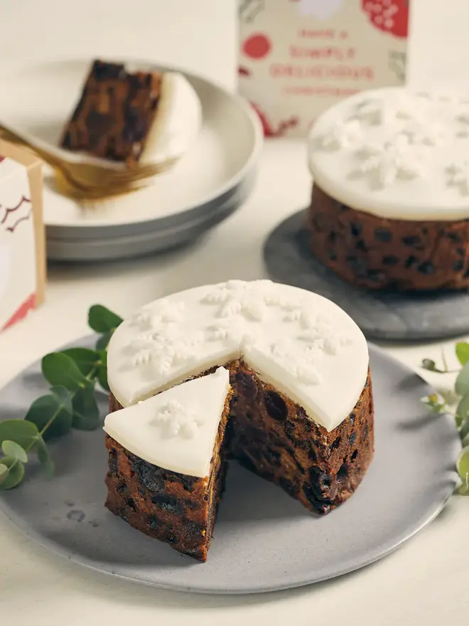 Round Christmas Cake Gift Box