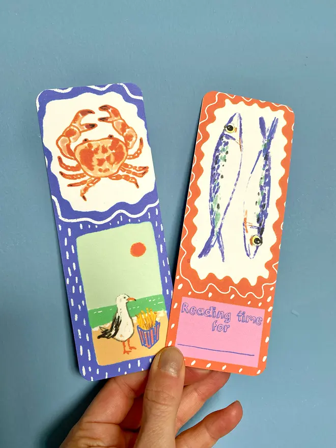 Mara Wanda seaside bookmarks