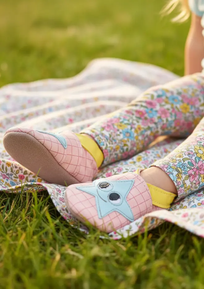 Starry baby shoes CAS design
