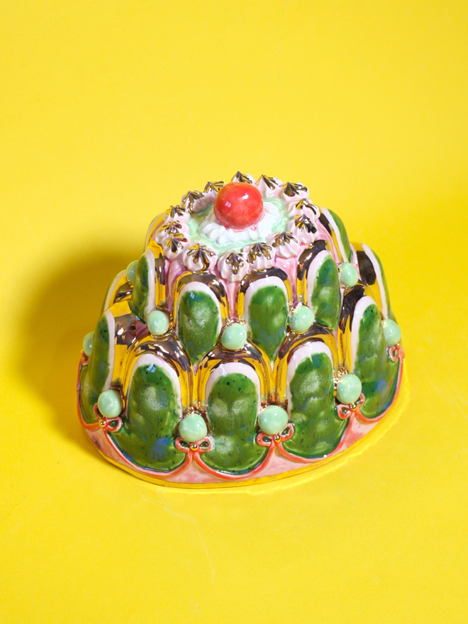 Cherry On Top Princess Cake Sculpture