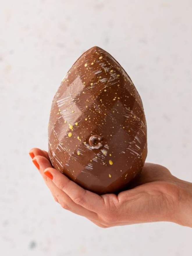 chocolate orange easter egg