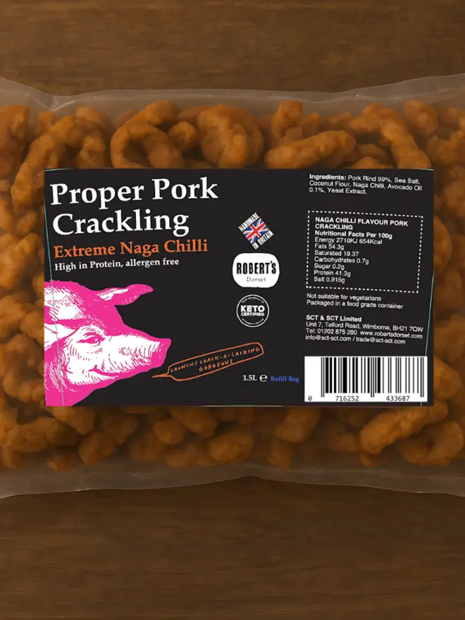 Pork Crackling Refill Bags