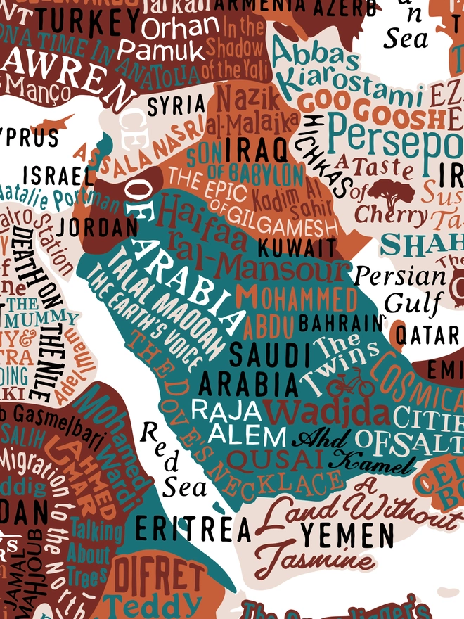 Culture Map Detail: Saudi Arabia