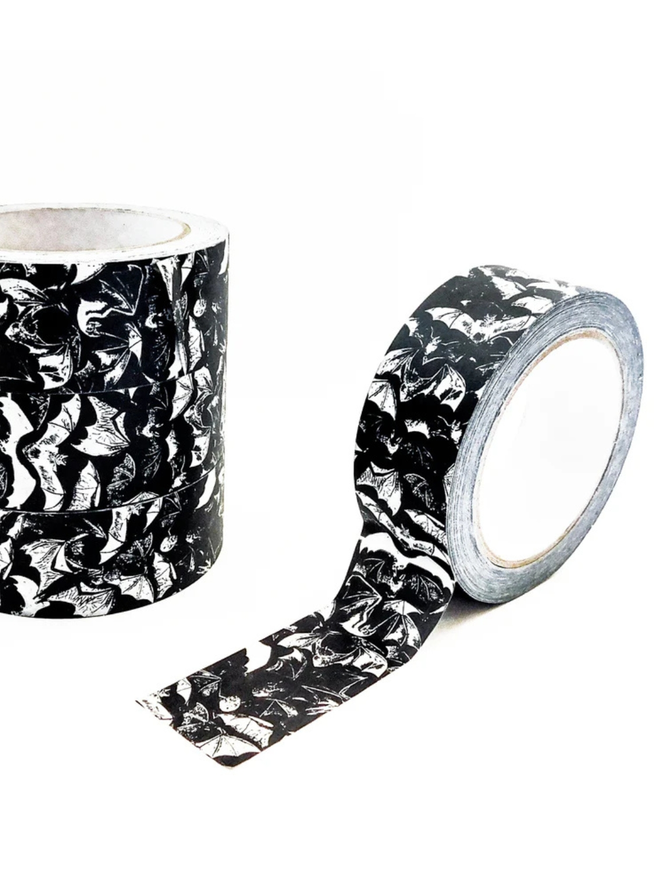 bat print recyclable sticky tape