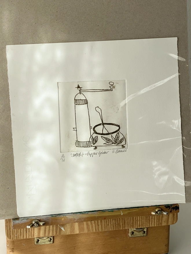 Drypoint Printmaking by Samantha Barnes