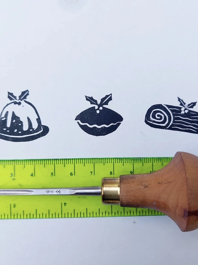 Christmas Desserts Ink Stamps