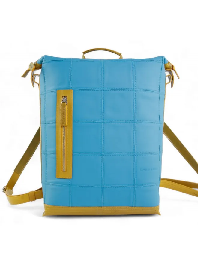 Mediterranean Blue Large Backpack  
