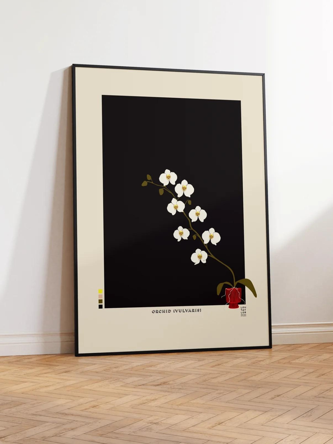 orchid Giclee print