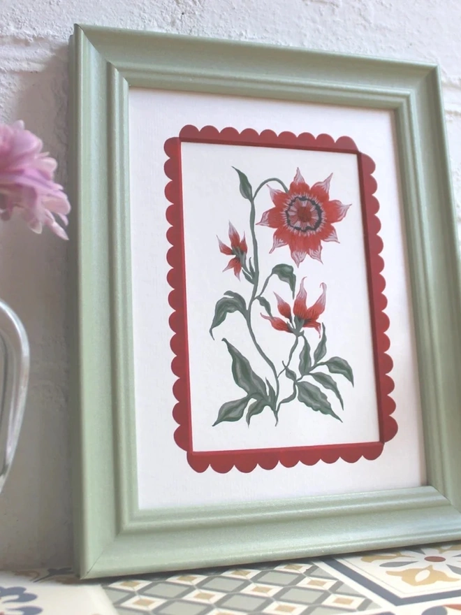 Passion Flower Print