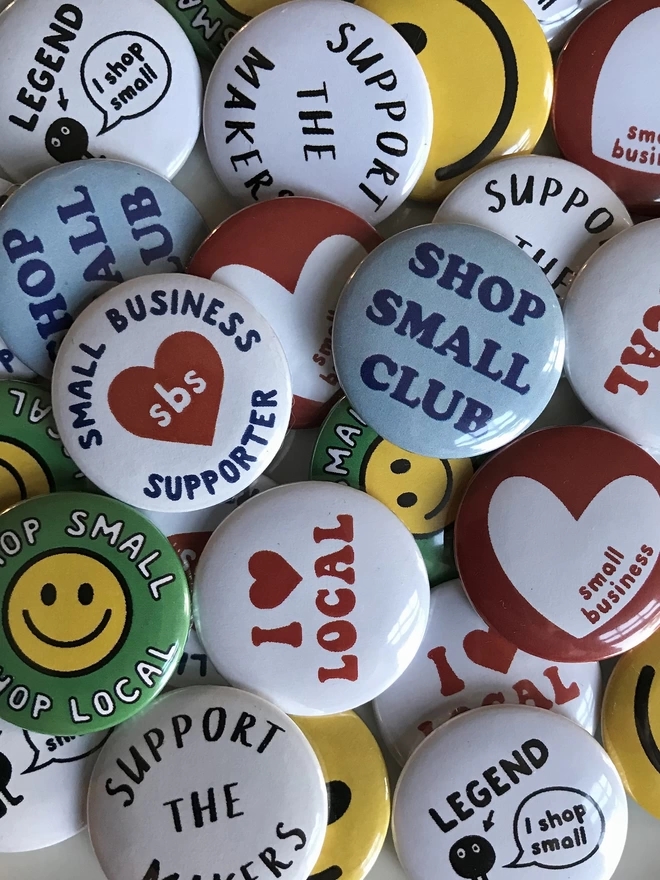 Small Business Badge Support Mims & Family