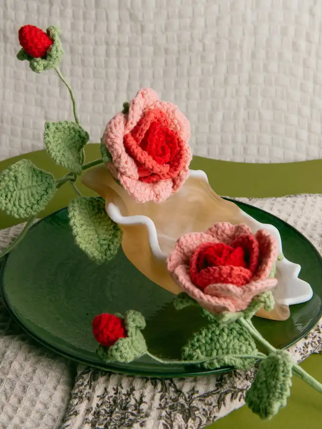 The Way to You Crochet Flower Rose