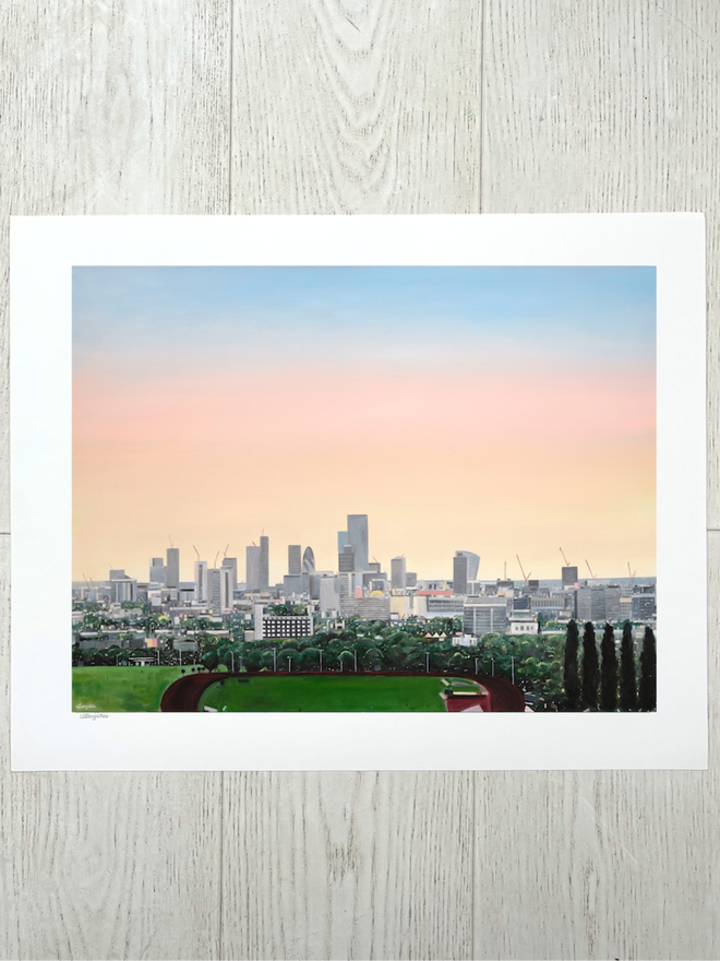 London Skyline Fine Art Print