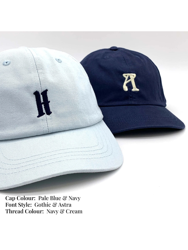 Personalised initial cap