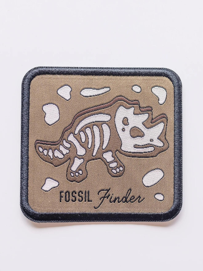 Fossil Finder Recycled Patch