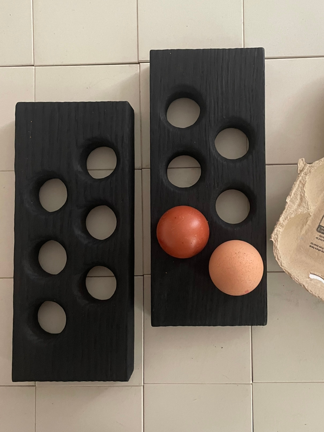 Wooden Egg Holder