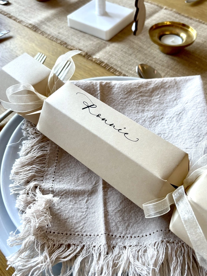 Stone Neutral Easter Cracker