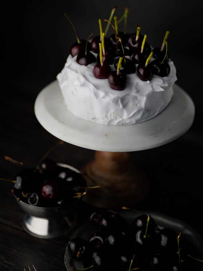 Cherry Cake Candle